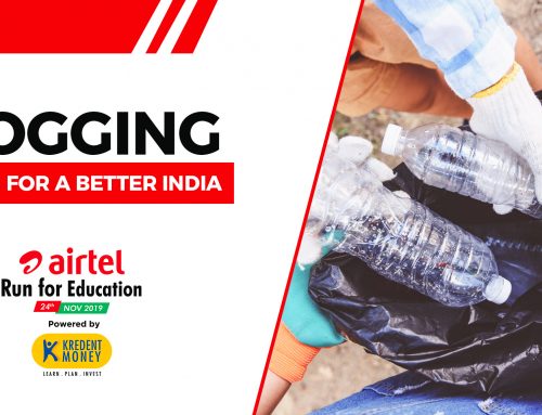 PLOGGING AT AIRTEL RUN FOR EDUCATION 2019 – THE RUN FOR A BETTER INDIA